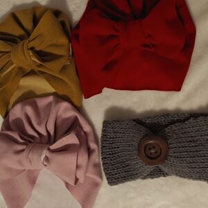 lot of 4 baby girls hats